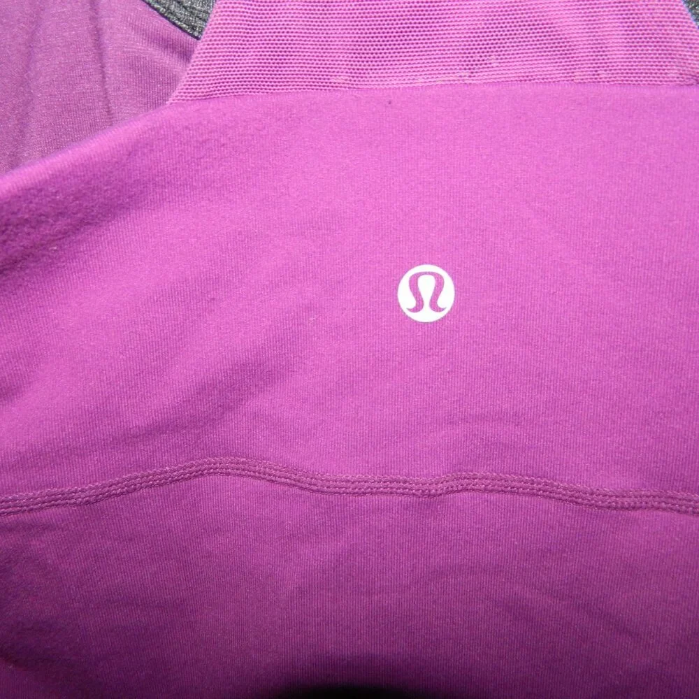 Lululemon T Strap Scoop Neck Top Size 8 (GG-39)